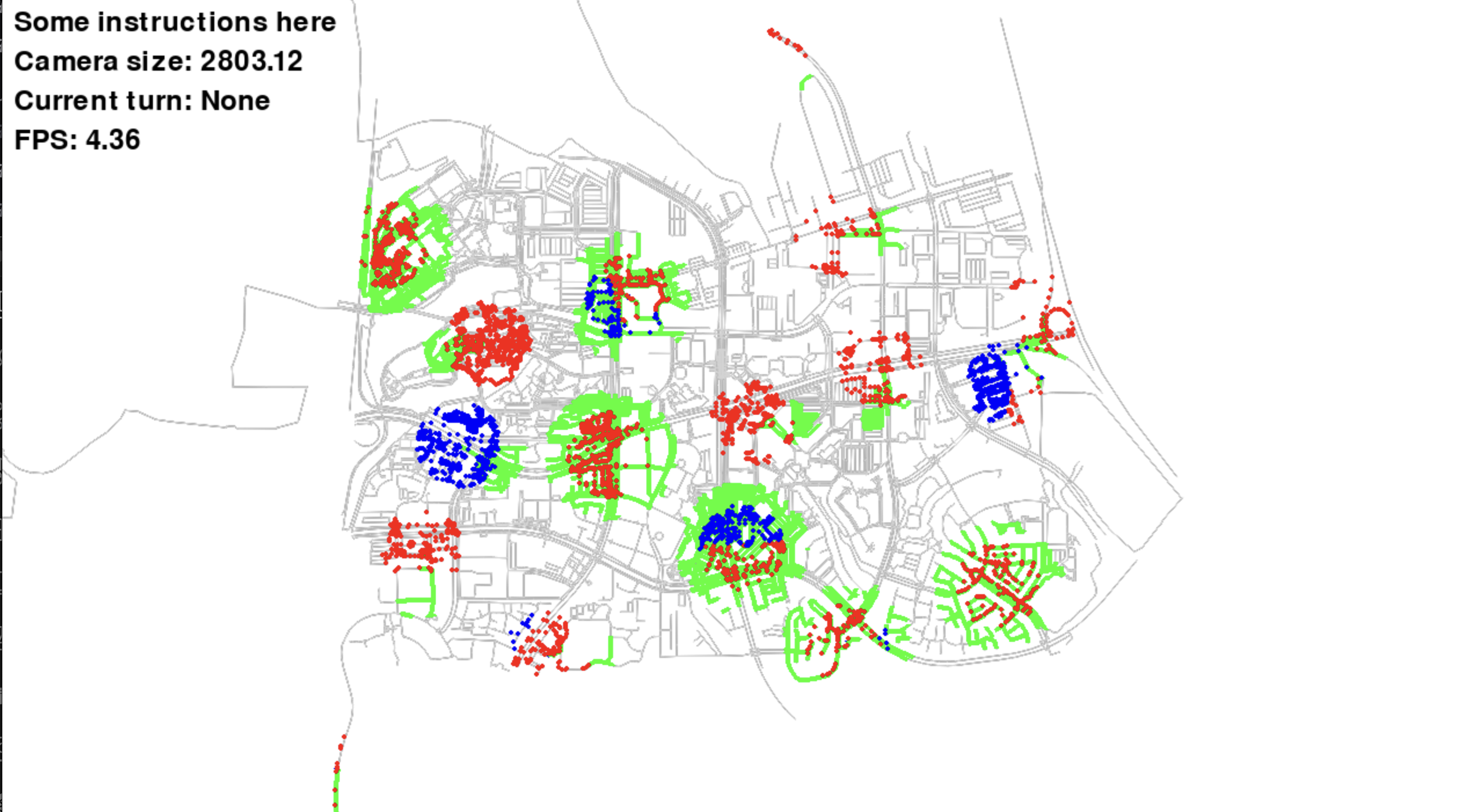 Sensor Values Visualization Realistic Scenarios - GAMMS